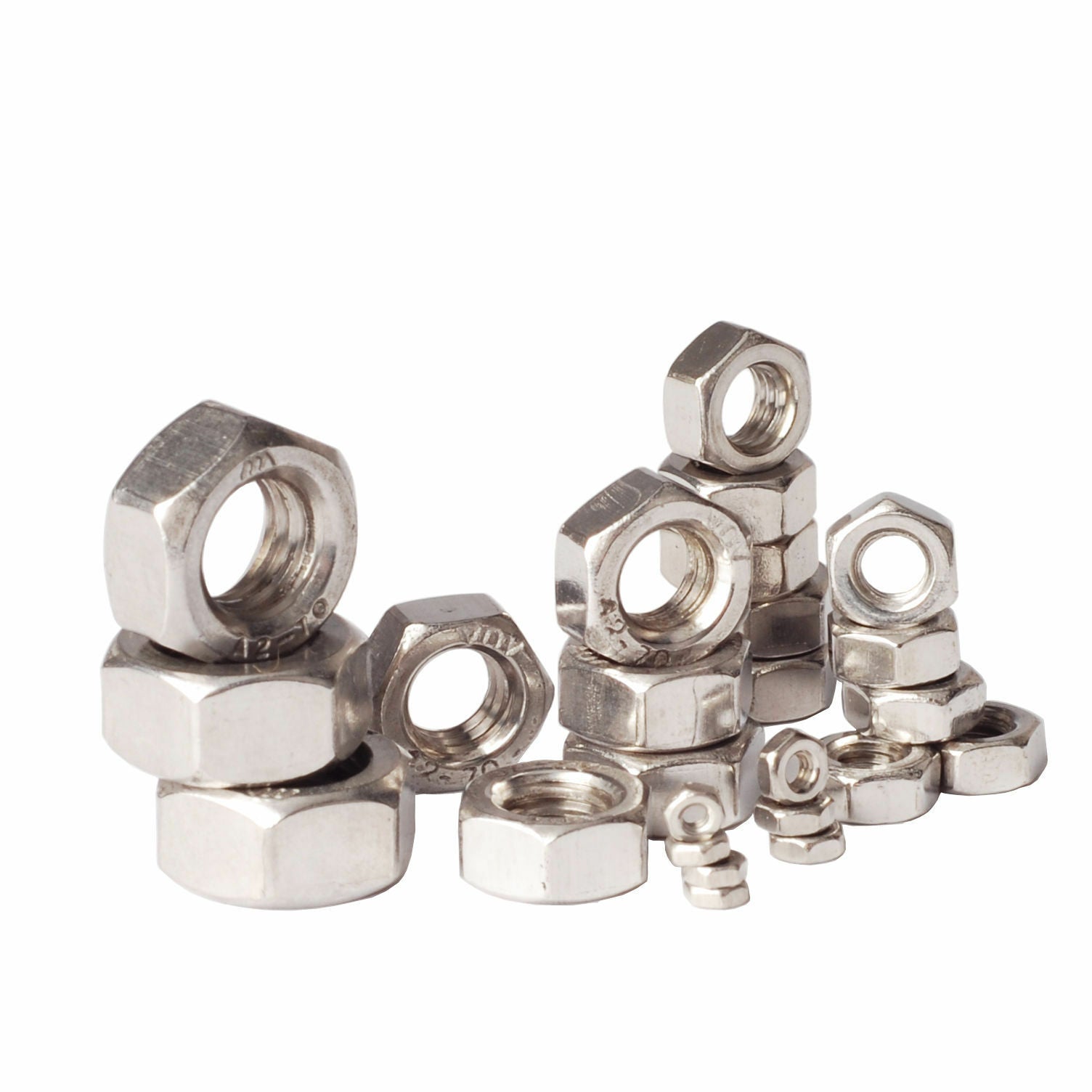 126pcs  Stainless Steel  Hex Socket Cap Head Screws Bolts Nut Tools Kit