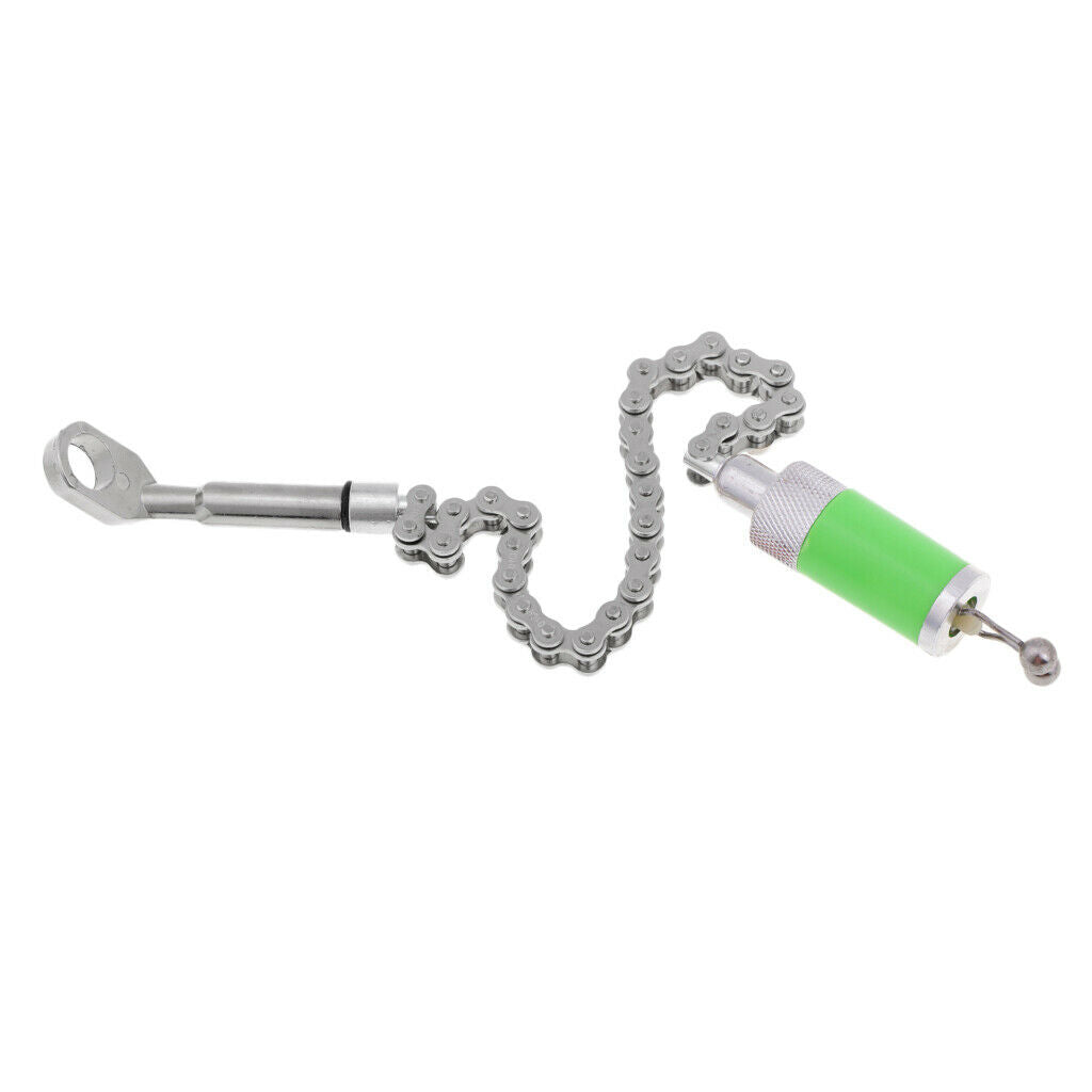 Carp Fishing Bite Alarm Tackle Chain Indicator Green