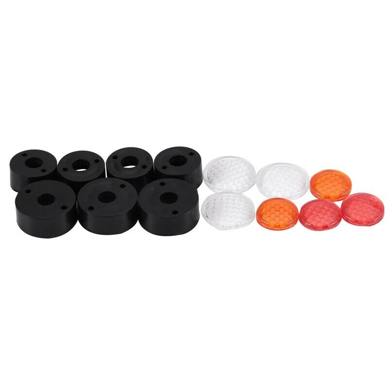 7Pcs Taillight Light Cover for 1:10 RC Cler RC Car D90 Body Shell H8M7M7