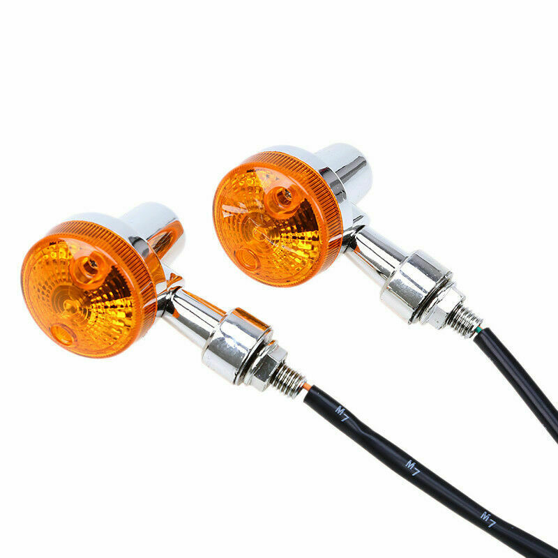 2PC 46mm Motor Turn Signals Stop Lights Fit For Dirt Bikes off-road ATV MX MTB