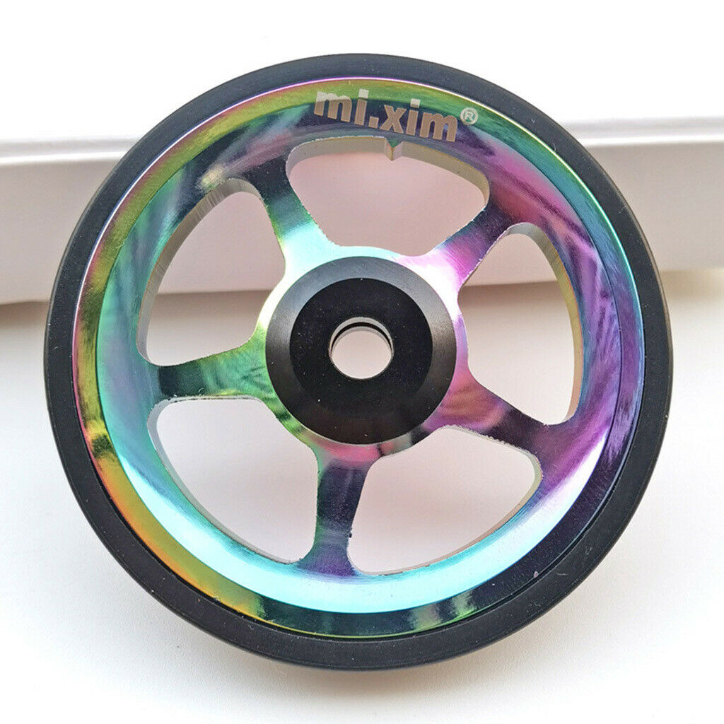 2x Deluxe Folding Bike Easy Wheel Bicycle Easy Wheel Repair For