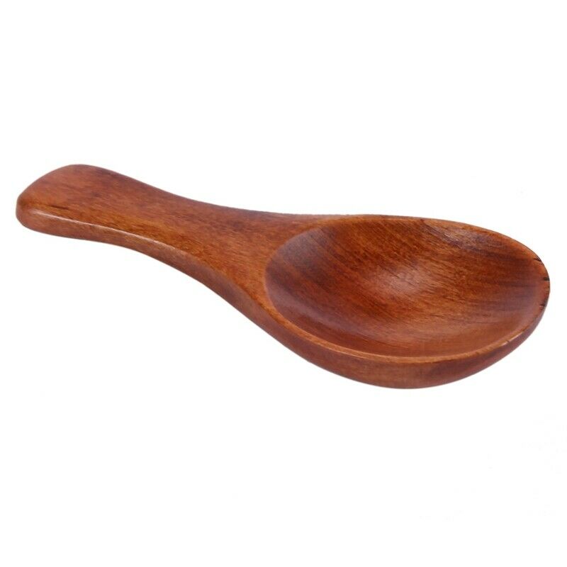 20 Pieces Small Wooden Spoons Mini Condiments Sugar Seasoning Salt Honey TeaspS1