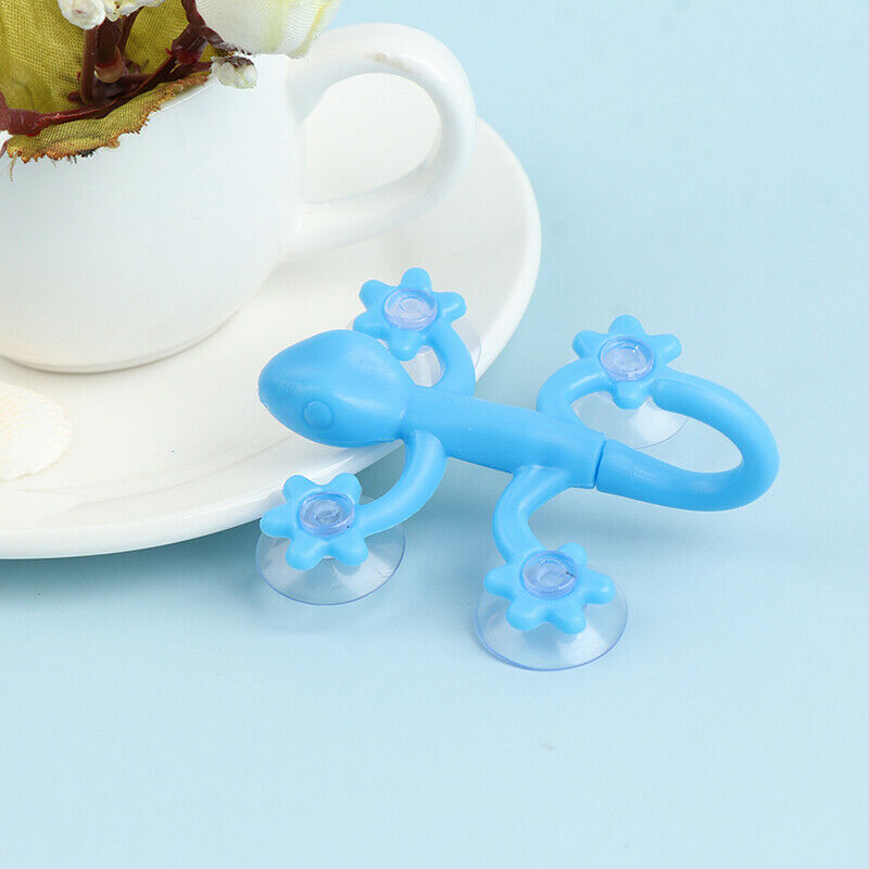 Gecko Wall Hook Hanger With 4 Strong Suction Cup For Kitchen Bathroom Acc.l8