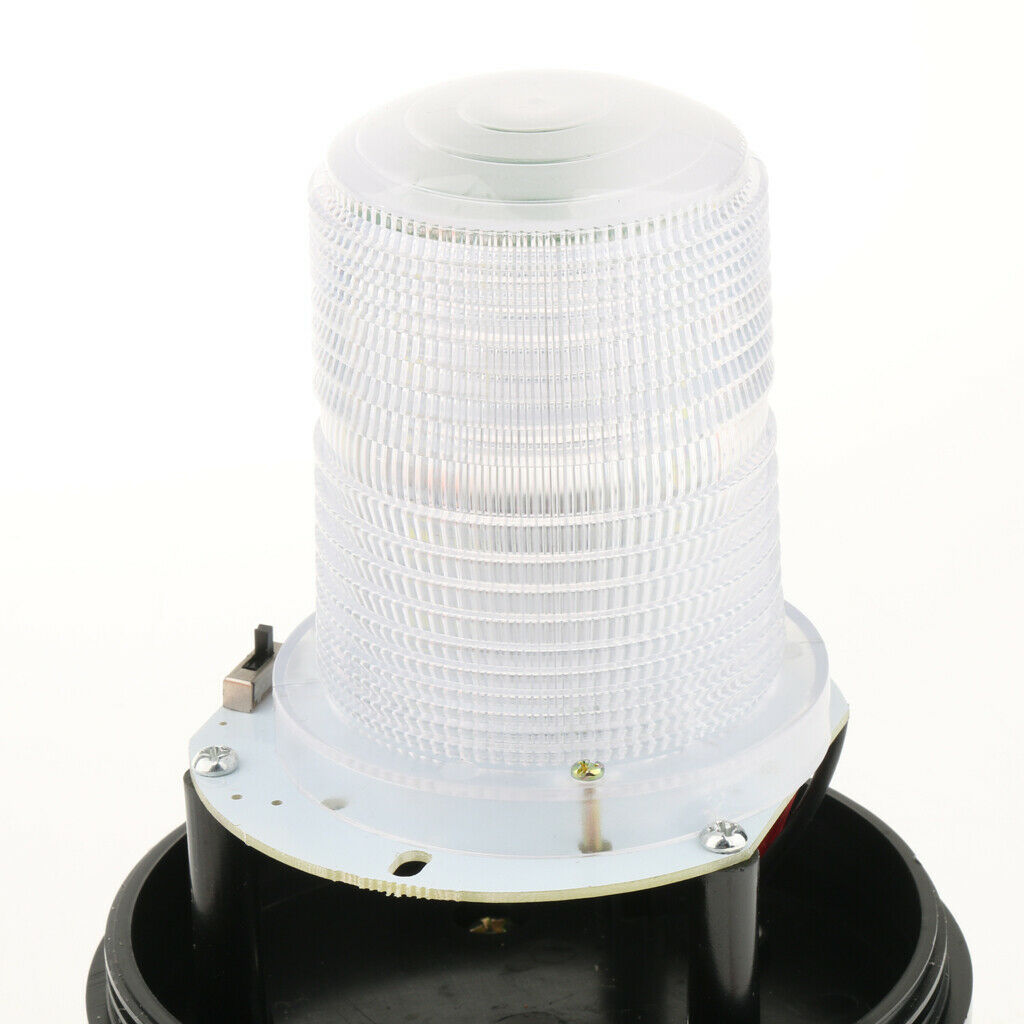 12V LED Round Strobe Light Beacon Amber, industry level long working life