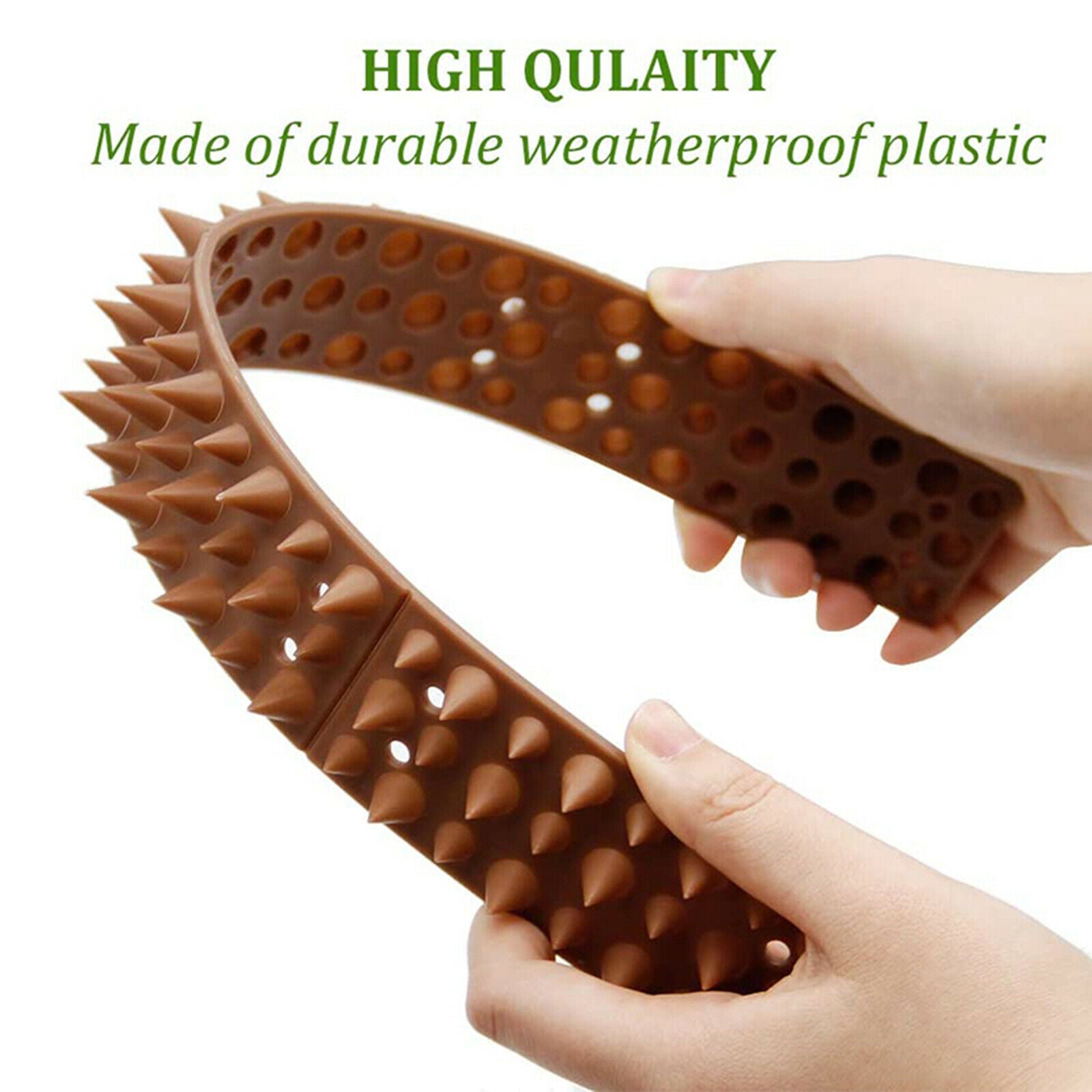 10pcs Plastic  Small Birds Rodent Animal Repellent Roof Guard