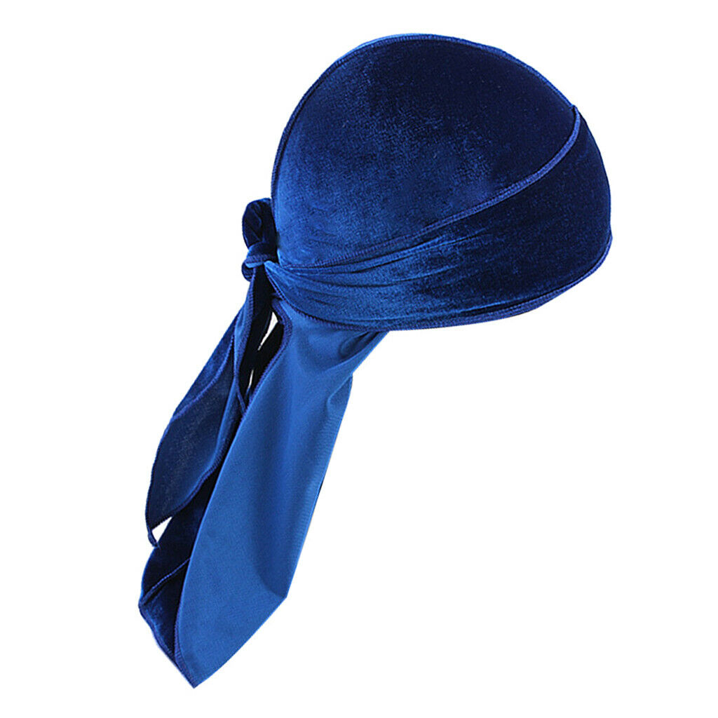 9 Pieces Mens Fashion Velvet Bandana Hat Durag