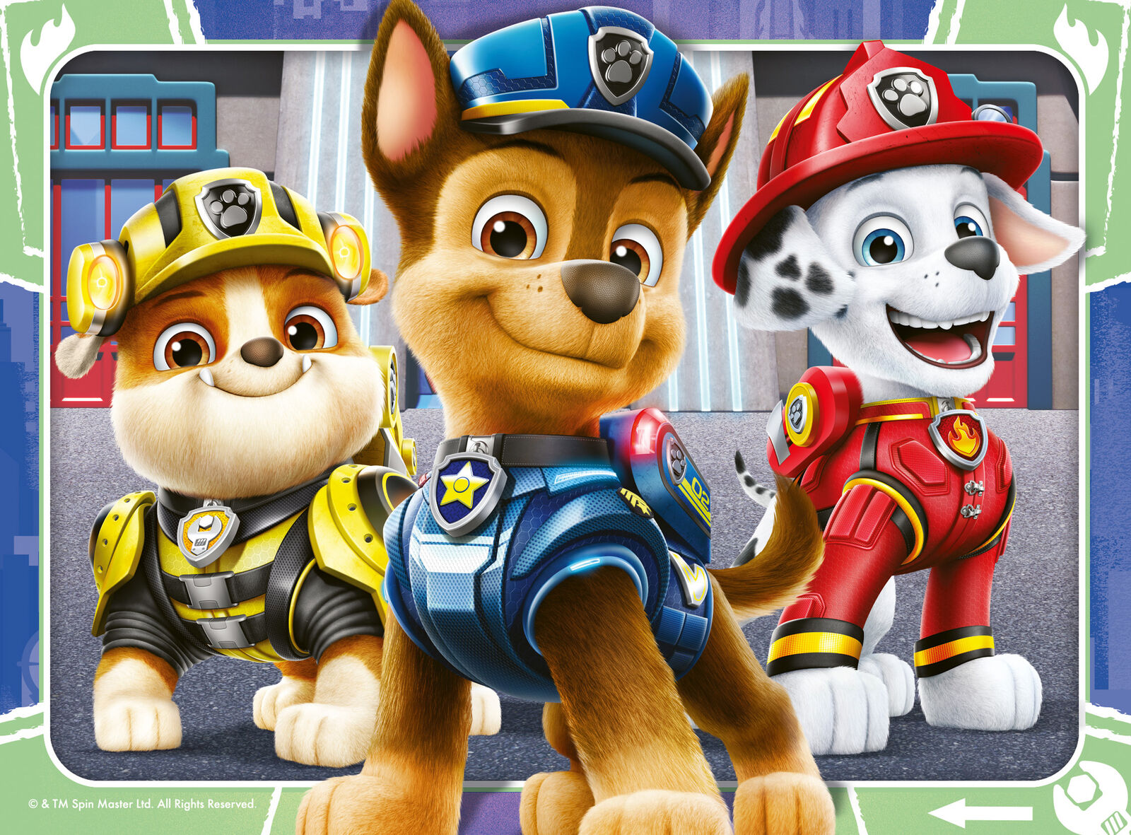 3099 Ravensburger Paw Patrol The Movie Jigsaw Puzzle 4 in a Box Age 3 Years+