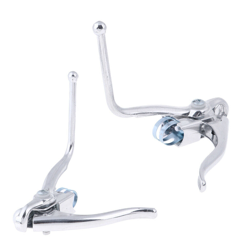 Set of 2 Alloy Road Bike Brake Levers Racing Handlebar Bike Cycle Cycling