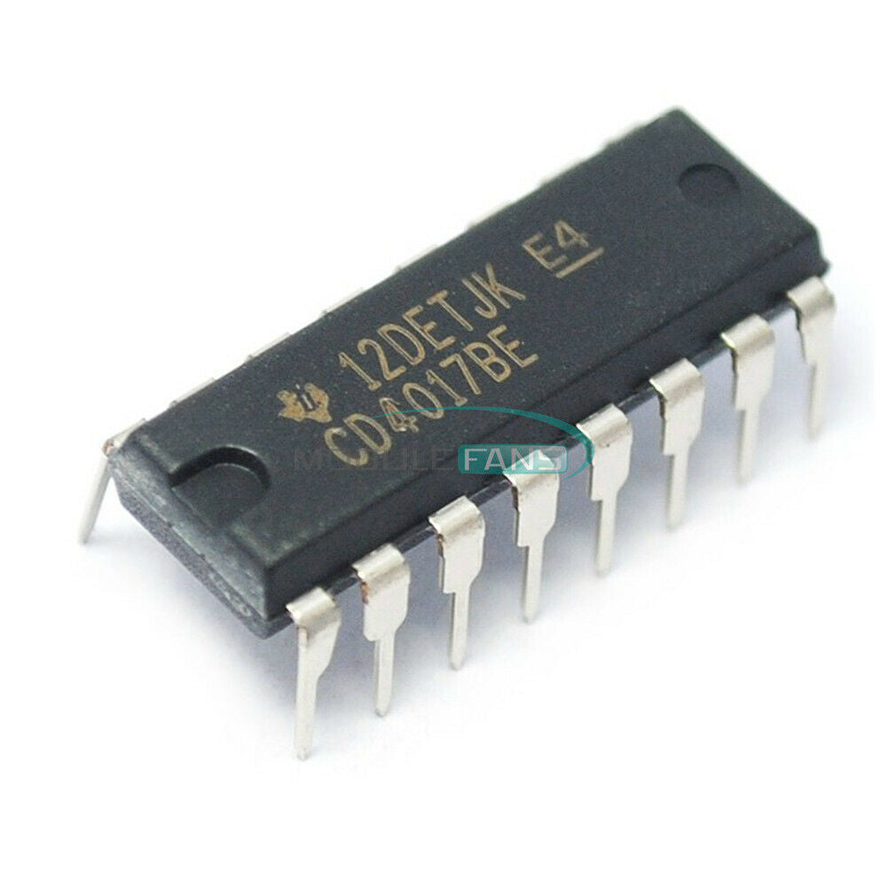 10PCS CD4017BE 4017 CD4017 DIP-16 DECADE COUNTER DIVIDER IC