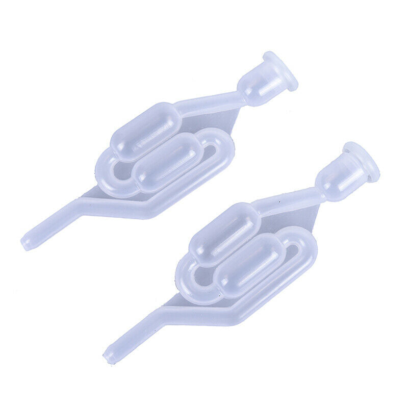 2Pcs Air Lock Grommet Exhaust Water al Valve Cork Beer Wine Making Tools Y1X Kt