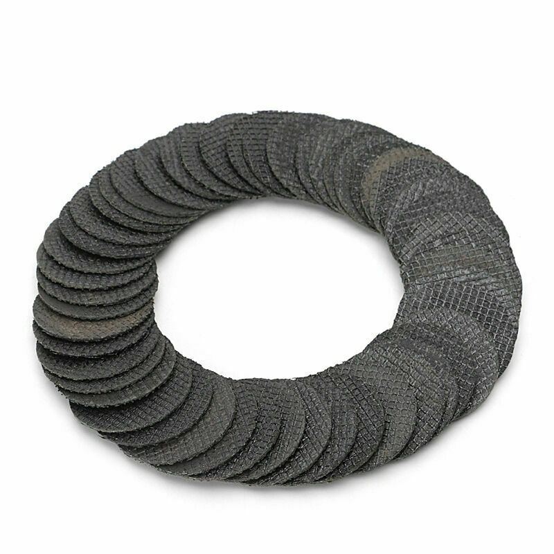 50Pcs Abrasive Tool 32mm Disks Cutting Discs Cut Off Wheel Rotary Grinding