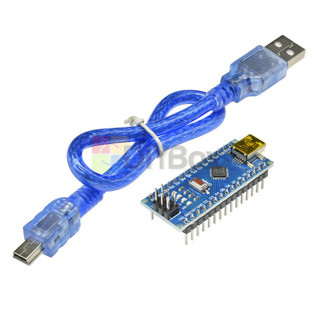 USB Nano V3.0 ATmega328P 5V 16M CH340G Micro-Controller Driver w/ Cable Arduino