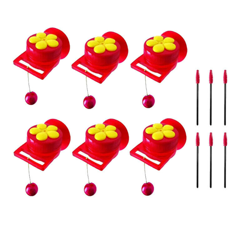 6 Pack Handheld Bird Feeders with Suction Cup,Multifunctional Mini Feeder wiB4I4