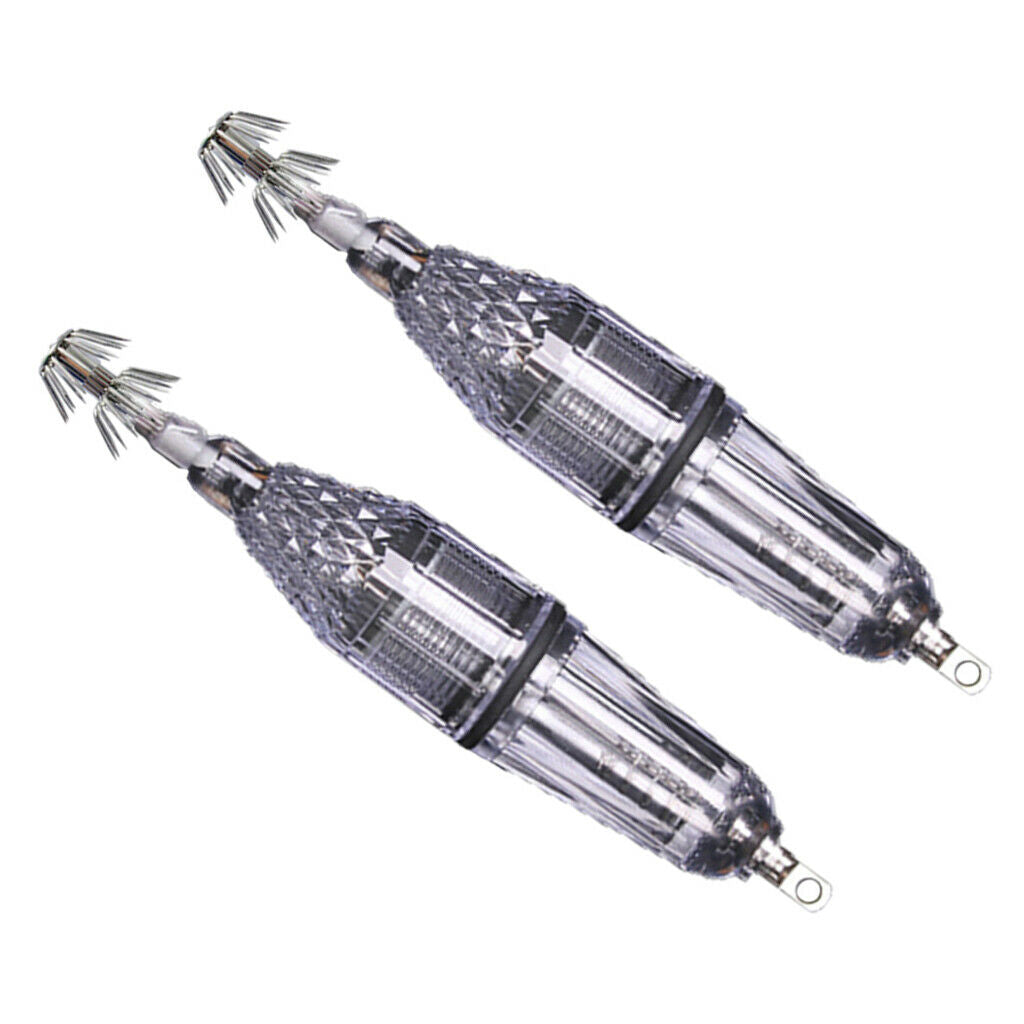 2pcs Octopus Squid Jig Hook Freshwater Lures Glow in Dark
