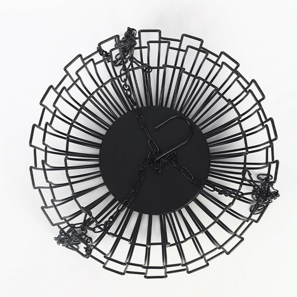 Iron Art 3 Tier Hanging Fruit Basket Holder Kitchen Storage Rack Heavy Duty