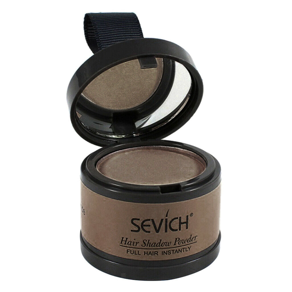 Hairline Repair Powder Hair Roots Cover for Thicker Shaggy Hair Dark Brown