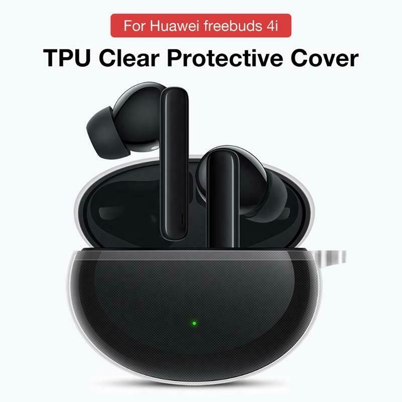 Anti-fall Waterproof TPU Clear Protective Case Cover for Huawei freebuds 4i
