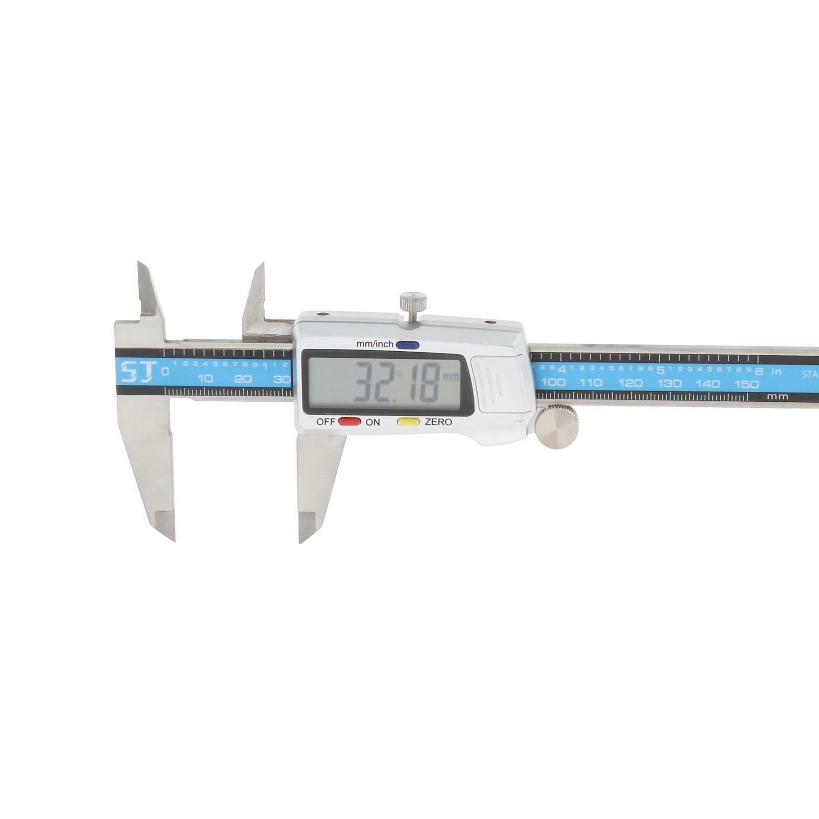 Digital Vernier Caliper Micrometer Electronic Tool Large LCD Screen Ruler