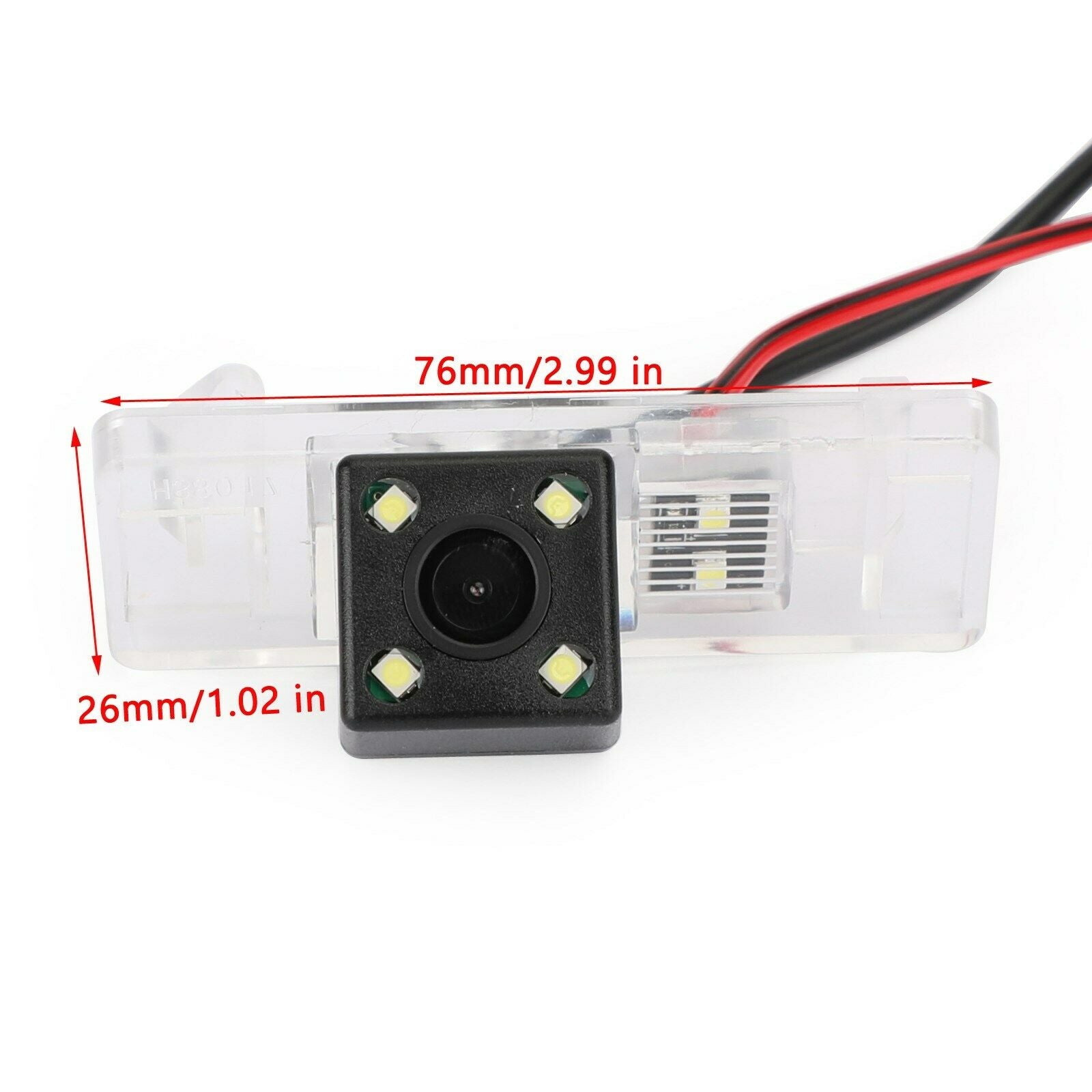 Car Rear View Camera LED Light Fit Qashqai X-Trail Geniss Sunny Pathfinder CA