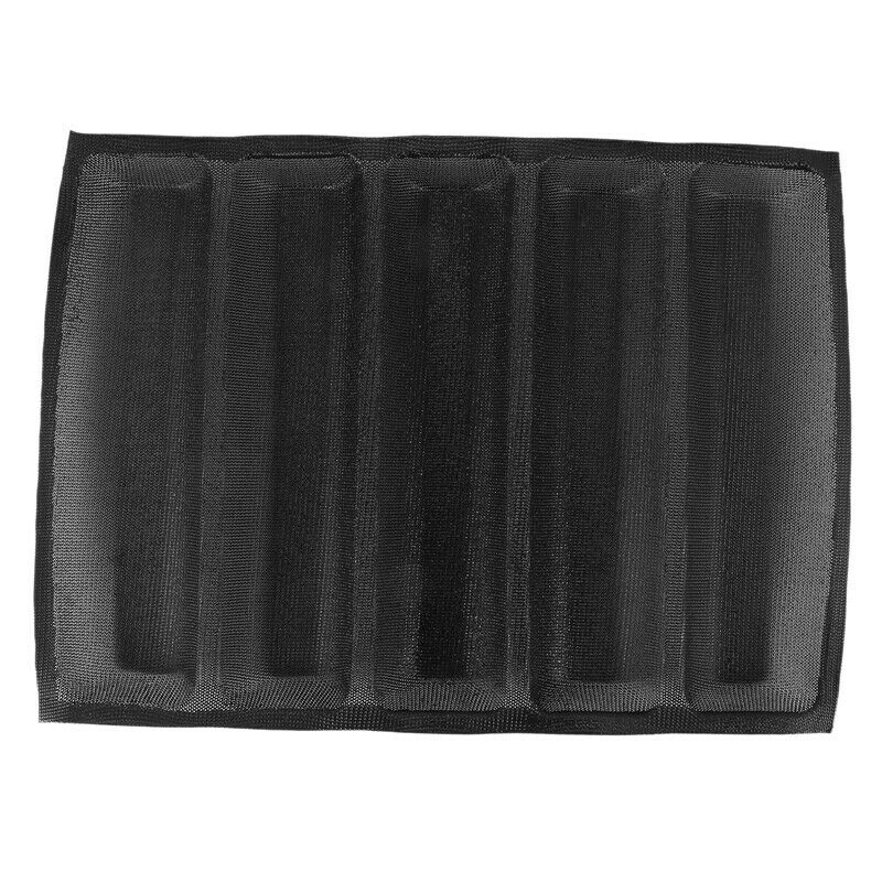Silicone  Pan - Non-Stick Perforated Fench Bread Pan Forms , Hot Dog Molds , BG6