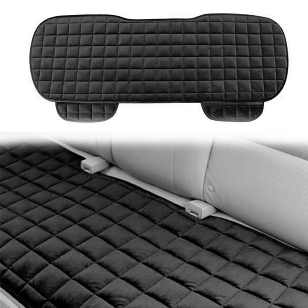 1× Sponge Car Back Row Seat Cover Protector Mat Auto Chair Cushion Accessories