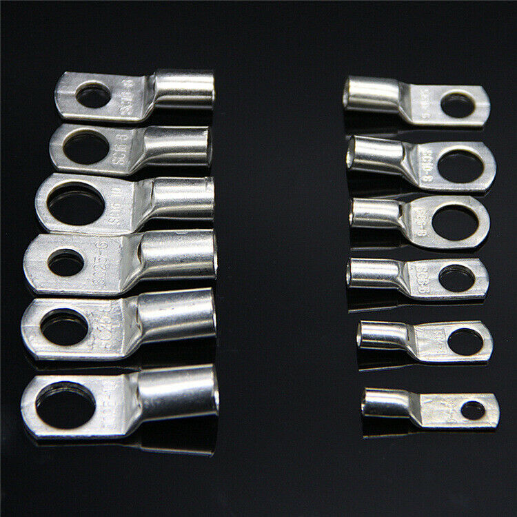 1220Pcs M2/m3/4/5 Stainless Steel Ring Crimp End Countersunk Hexagon Terminal