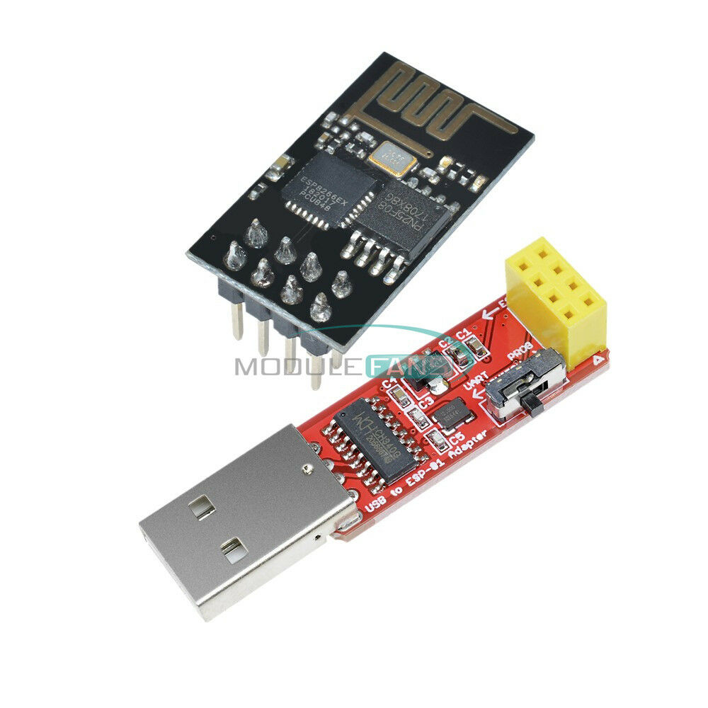 ESP8266 ESP-01S USB to Serial Wireless Wifi Adapter Module CH340G Receive AP+STA