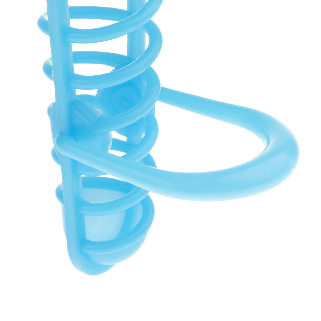 Bird & Small Animals Plastic Fruit Vegetable Food Holder for Cages  Blue
