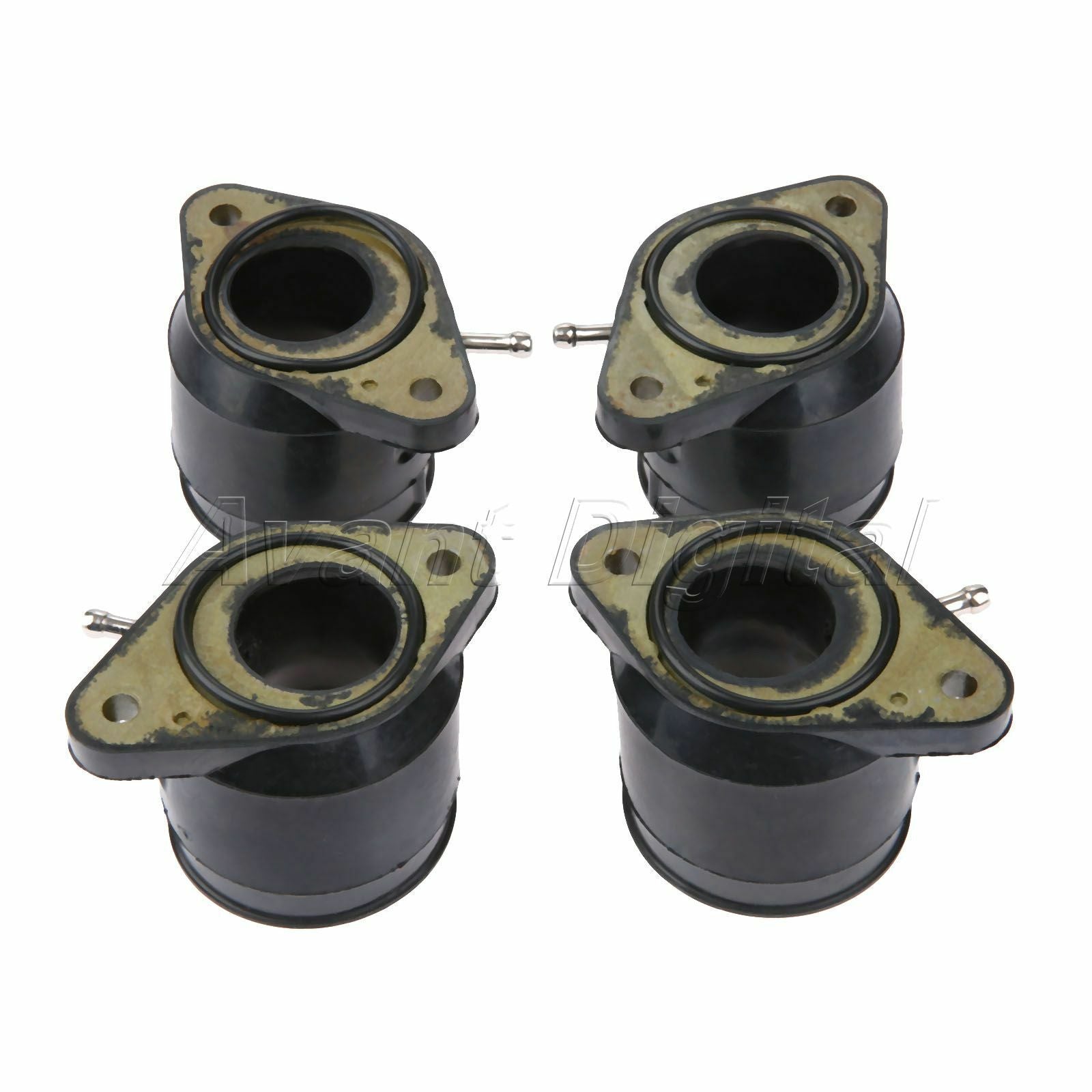 4 Pcs Carburetor Interface Adapters Fit For Yamaha XJR1300 XJR1200 1998-2006