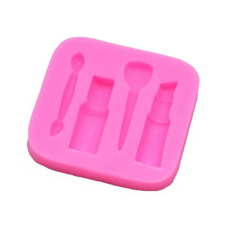 Makeup Tools Lipstick Nail Polish Chocolate Party DIY Silicone Mold Desse.l8