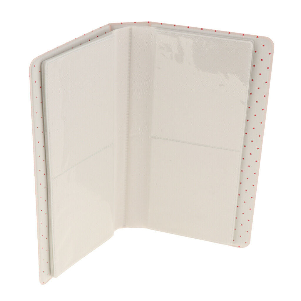 2x Album For 64 Photos For Fuji Sq20 / Sq10 / Sq6, Blue + Pink