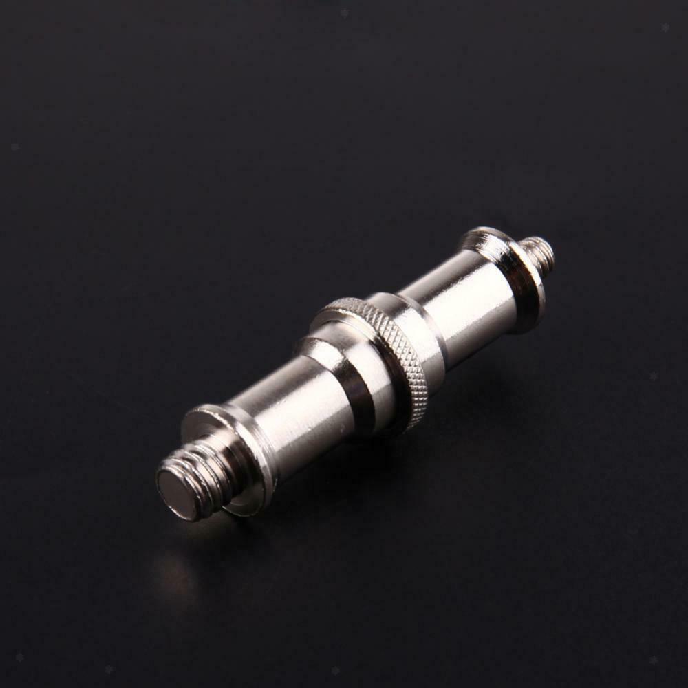 12X 1/4" to 3/8" Male Threaded Screw Adapter Spigot Stud for Flash Light Stand