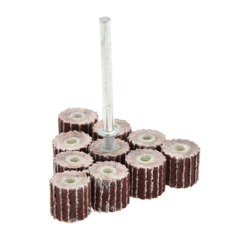 Sanding Sandpaper Flap Wheel Disc Set Grit For Dremel Wood Grinding Polishing