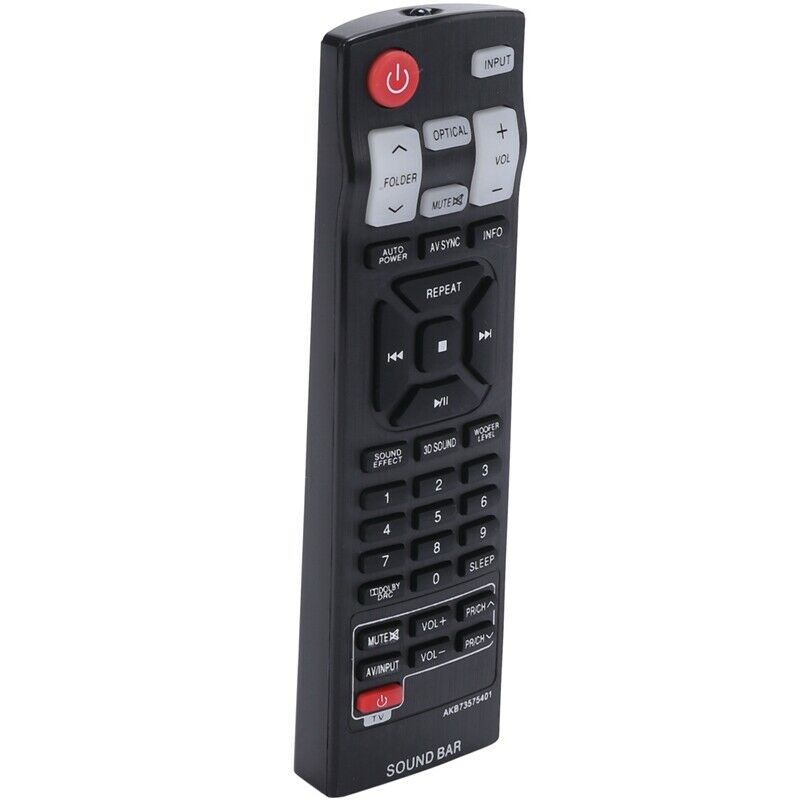 Remote Control Akb73575401 for Lg Sound Bar Nb2430A Nb4540 Nb5540A Nb5541 R8U2U2