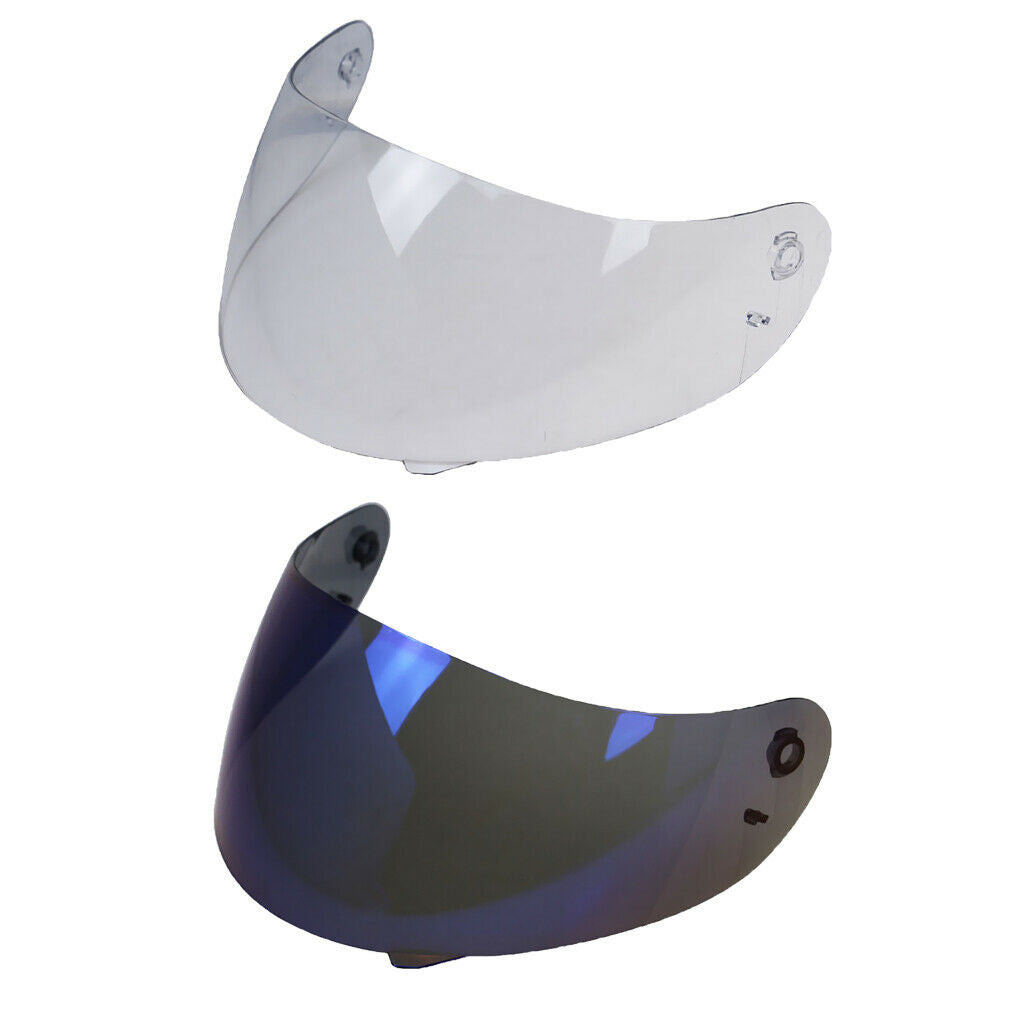 2 Pack Motorcycle Full Face Helmet Flip up Visor Sun Shield: Guard Cover