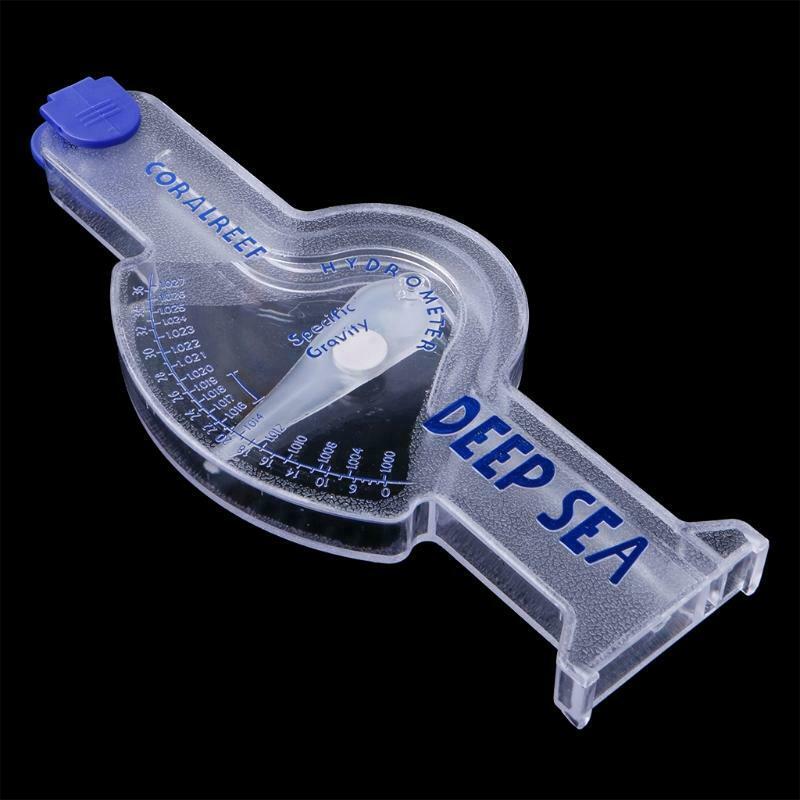 Accurate Hydrometer Salinity Meter For Aquarium Fish Tank Marine Sea Saltwater