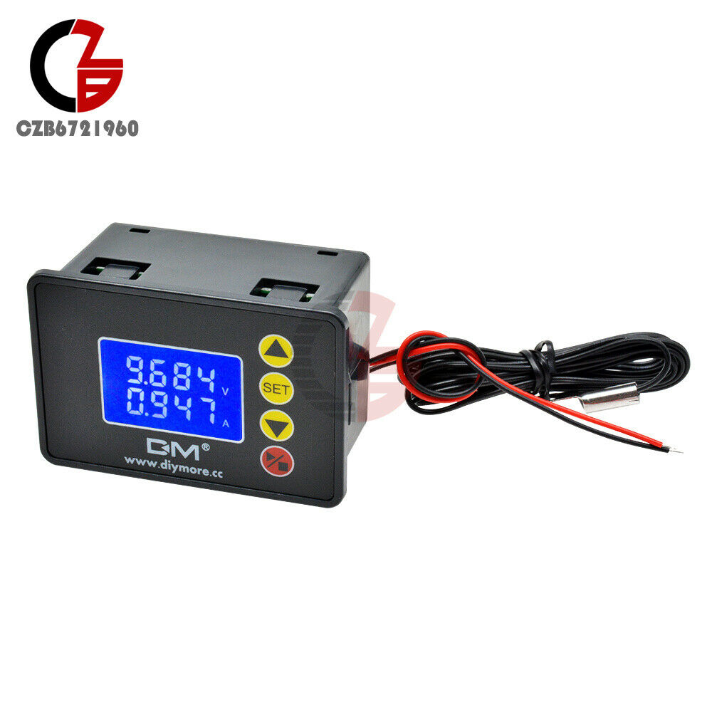 1.37" Inch LCD 0-100V 10A 1000W Voltmeter Ammeter Wattmeter Temperature Tester