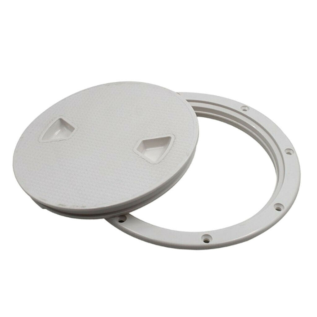 Detachable Non Slip 8" Deck Inspection Hatch For Marine Boating Water Tight