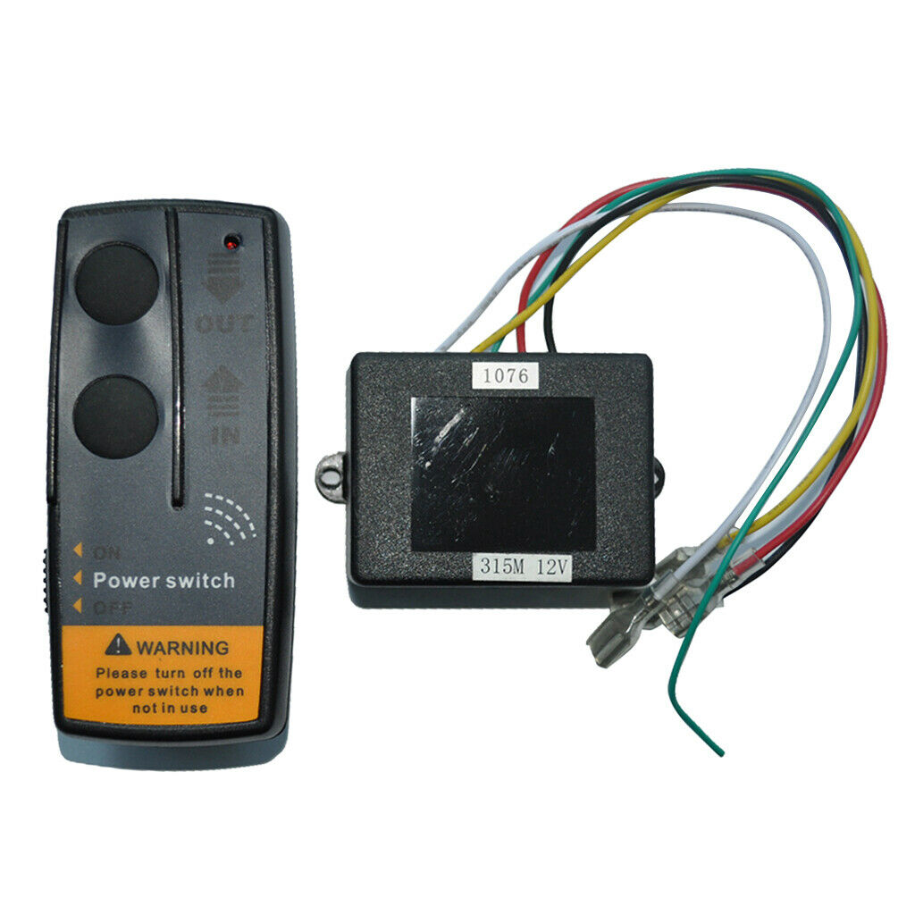 Boat Anchor Remote Windlass Wireless Switch 120MM Waterproof Durable Fit 12V
