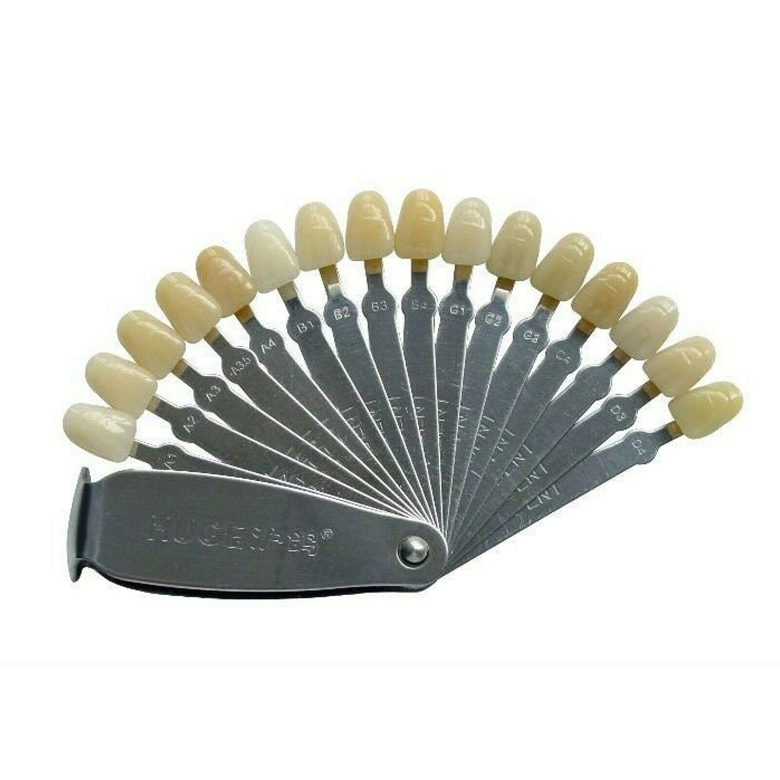 Dental Huge 16 Coulour Shades Acrylic Teeth Shade Guide Fit Vita Shade System DC