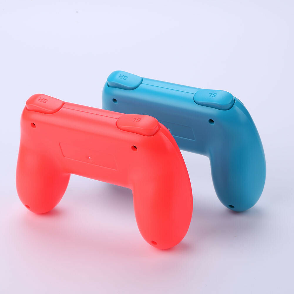 1 Set Left + Right ABS Hand Grip Stand Support Holder for Nintendo Joy-Con @