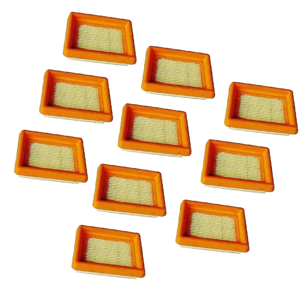 10x Air Filter Fit for Stihl FS120 FS350 FS400 FS450 Trimmer # 4131 141 0300