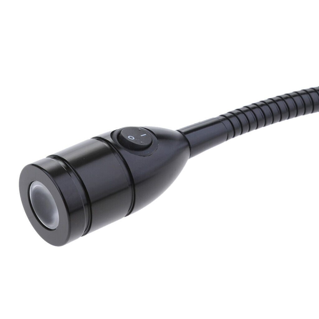 Marine Boat Reading Light Adjustable Beside Desk Lamp with Rocker Siwtch