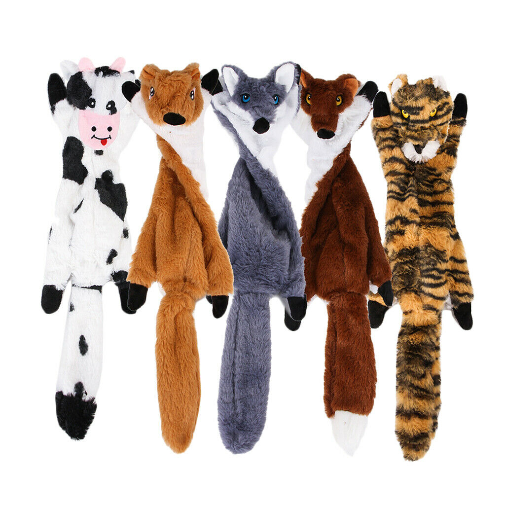 5pcs 45cm Squeaky Dog Toys Crinkle Dog Toys Dog Chew Toys Pet Supplies