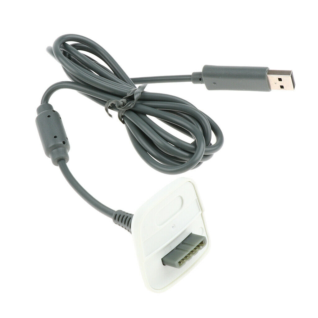 Charger Cable for Microsoft Xbox 360 Console USB Power Charging Cord Wire 1.5m