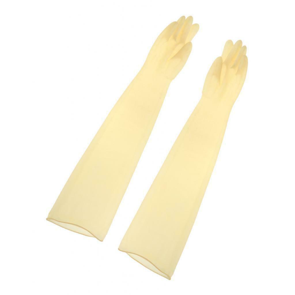 75cm Chemical Houseware Gardening Fishing Kitchen Work Safety Rubber Gloves