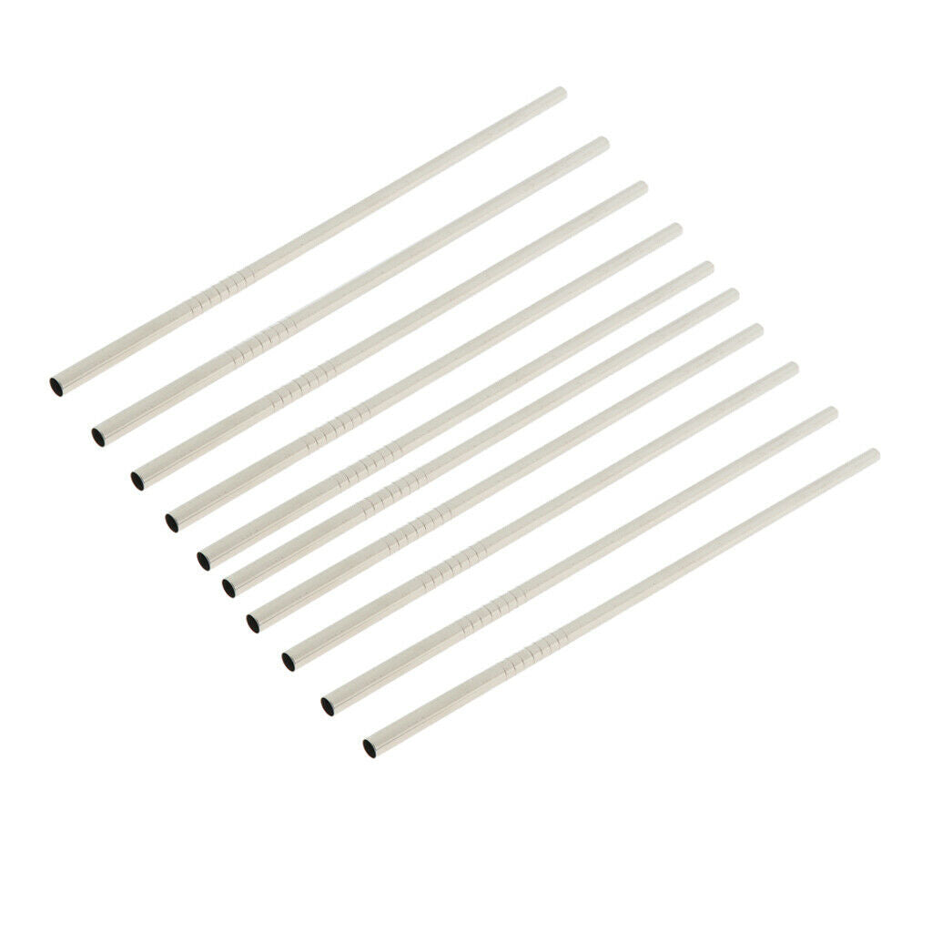 20pcs Stainless Steel Mixing Straws