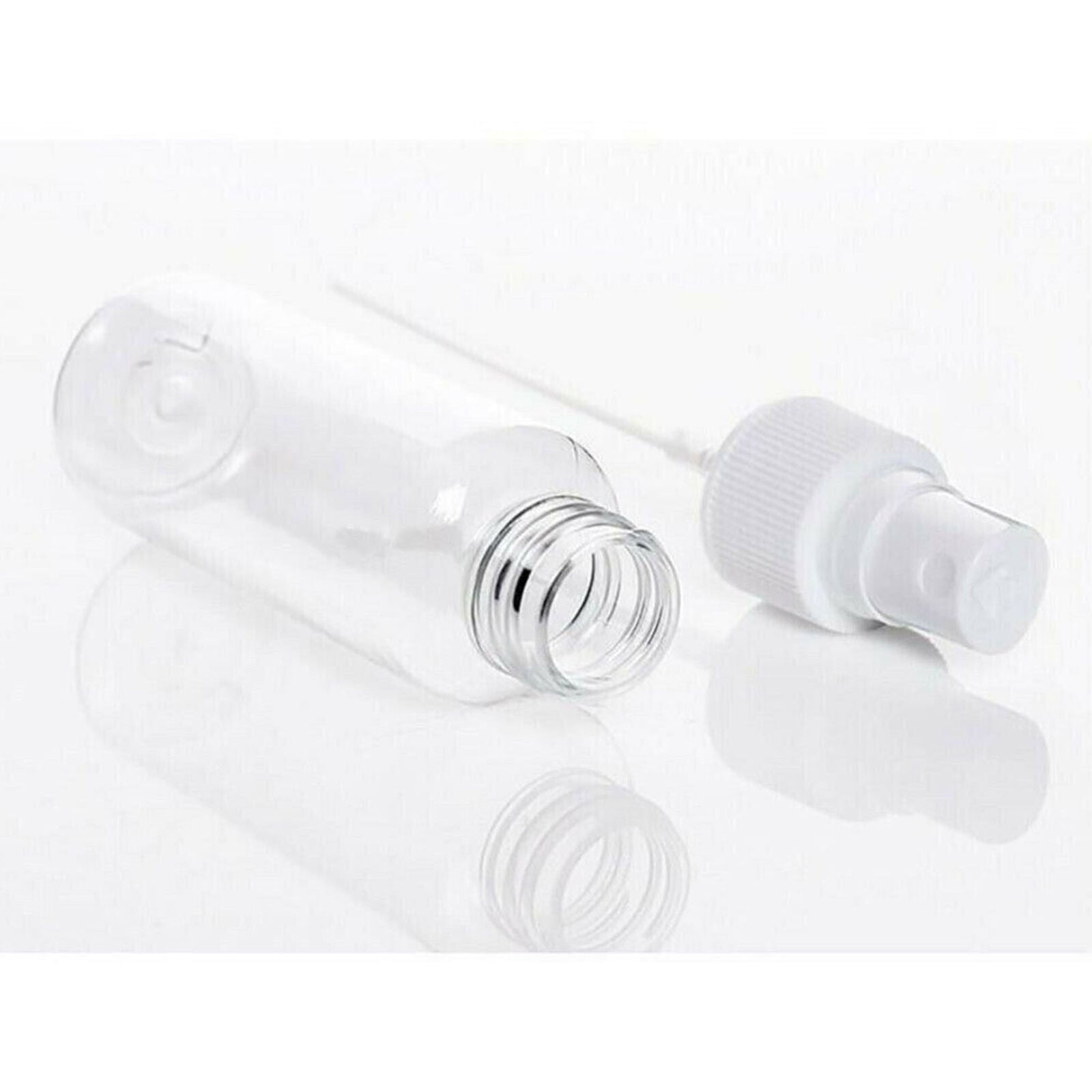 10PCS 60ml Clear Empty Spray Bottle Transparent Plastic Perfume Travel