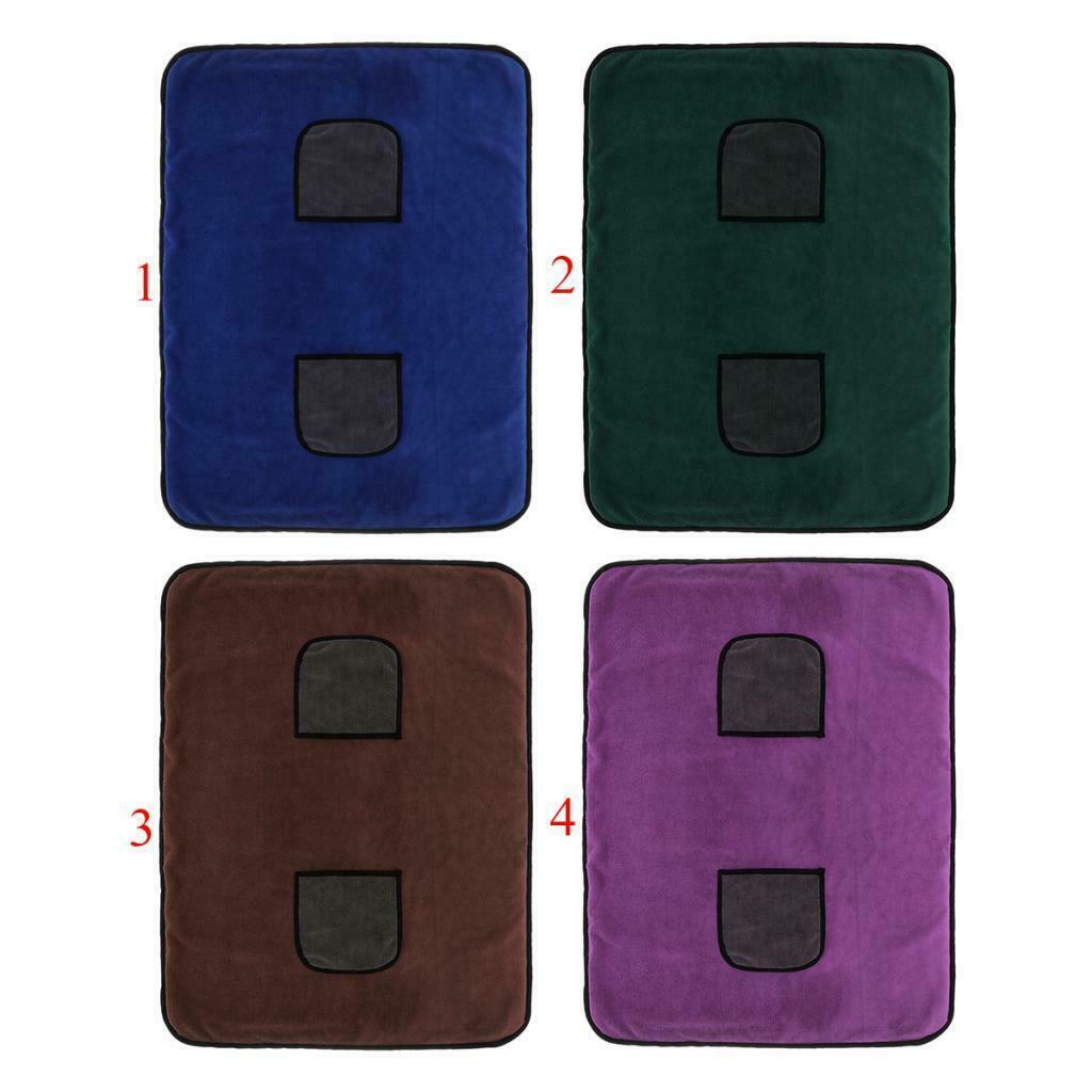Drying Towel Pet Bath Towel For Small Animals Puppy Dogs Cats Blue