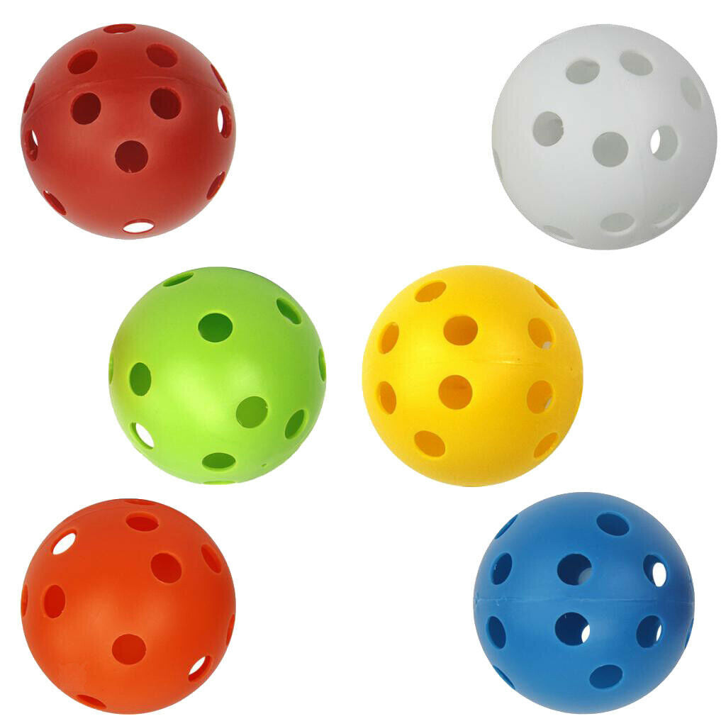 Practice Golf Balls 6-Pack – Fit for Swing Practice, Driving Range